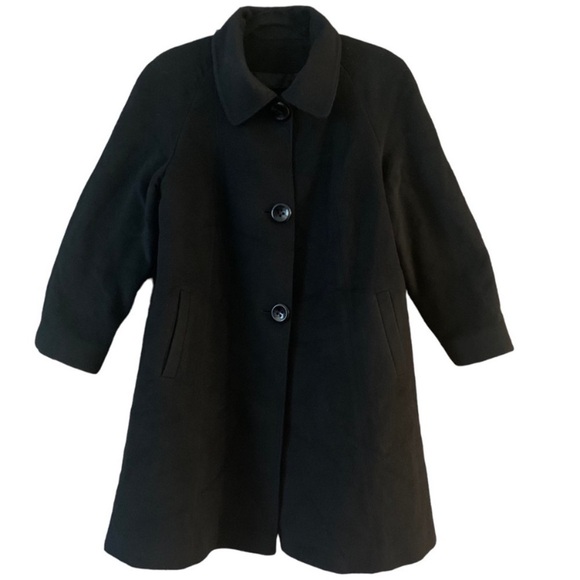 ❄️🎉Host Pick❄️🎉 Vintage Wool/Cashmere/Angora Italian Fabric Coat - Picture 8 of 15